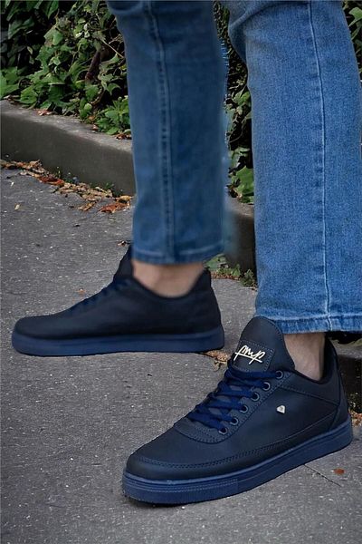 Liger Men's Daily Soft Inner Lined Stylish Sneaker Sports Shoes DARK BLUE
