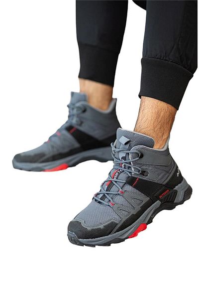 Liger Ανδρικές μπότες Outdoor Trekking Cold Proof SMOKED