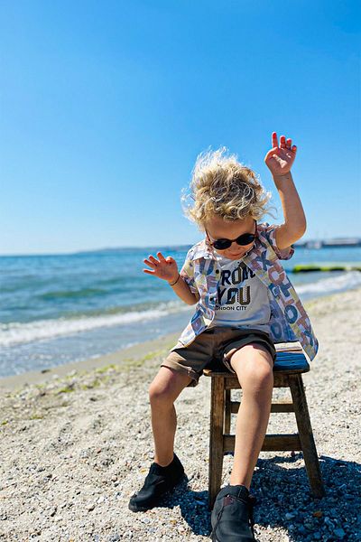 LULU Kids Спортно летно горнище и долнище за момче от 3 части Модел „Efe