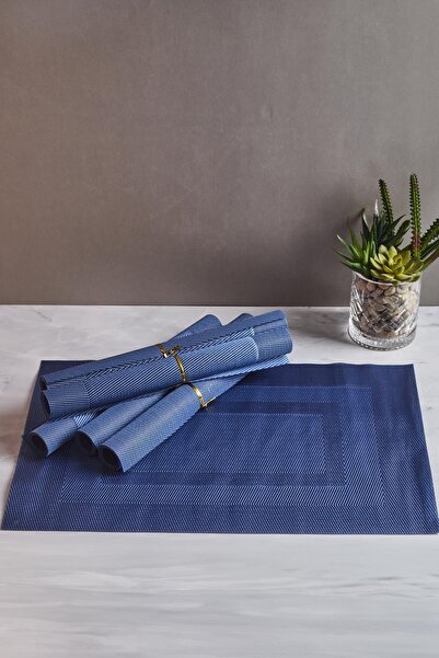 Perotti Biagio Hasır 6`lı Amerikan Servis-Koyu Mavi