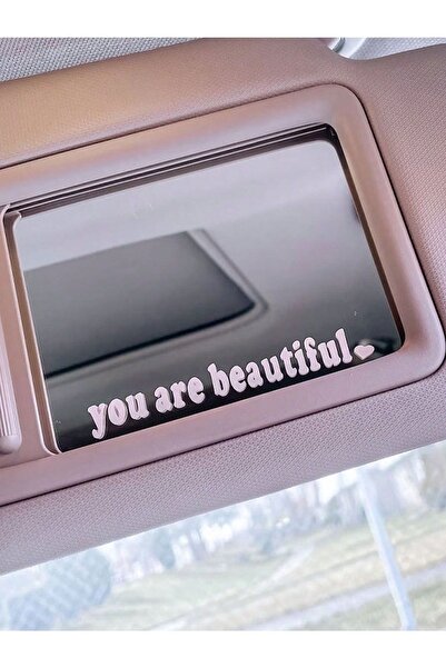 Janusmania Araba Sticker Ayna Beautiful