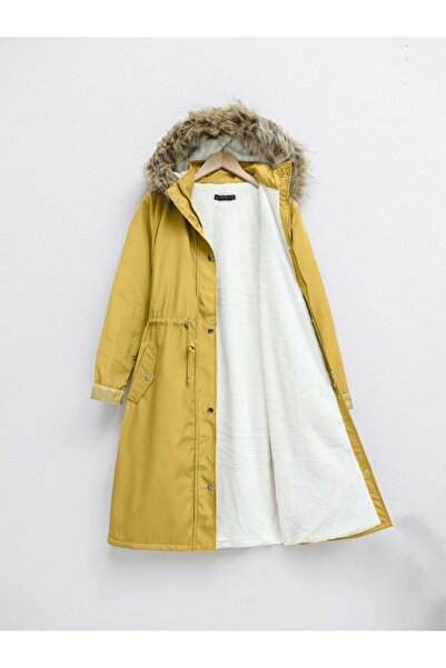 HİJABAYA Plush Dislocation - Hooded Bonding Coat