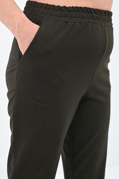 Koza Butik Γυναικείο Σετ Φούτερ Ψηλόμεσο Plus Size 8095-24