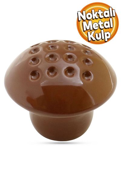 Badem10 Mobilier rotund cu butoane din plută cu puncte metalice - mâner dulap sertar bucătărie
