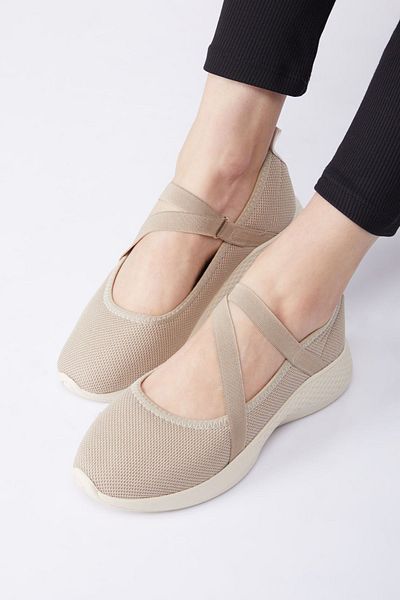 TOFİSA Women's Mink Elastic Mesh Sports Shoes - 24929