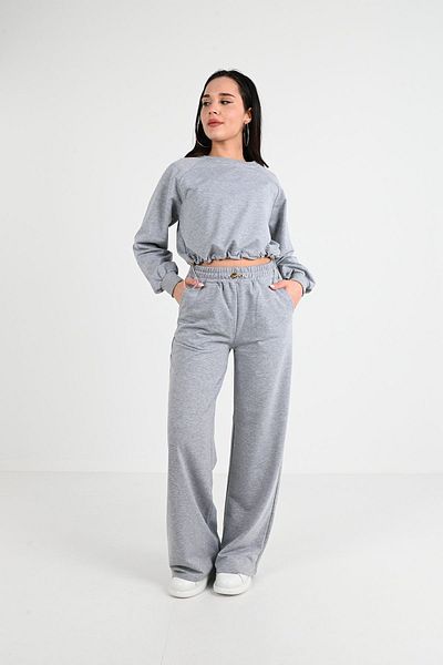 Koza Butik Γυναικείο Σετ Φούτερ με Χαλαρά Πόδια 3677-23