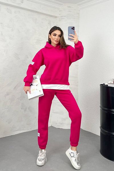 Koza Butik Σετ γυναικεία φόρμα με ελαστική κουκούλα 3926-24