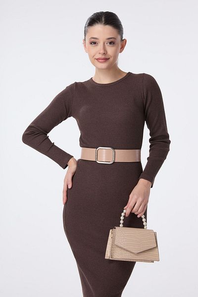 TOFİSA 23753-КАФЯВА Рокля