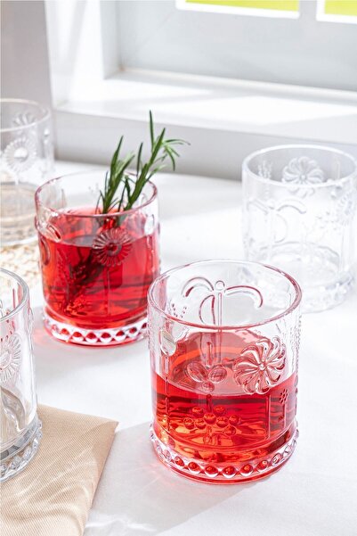 Glamis Selen Concept Spring Model Handmade Glass Cup Set of 4