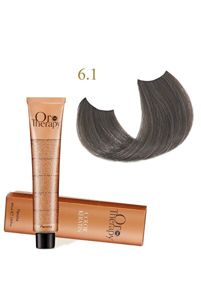 Fanola Oro Therapy 24k Color Keratin With Gold & Argan Oil 100ml (ammonia Fre...