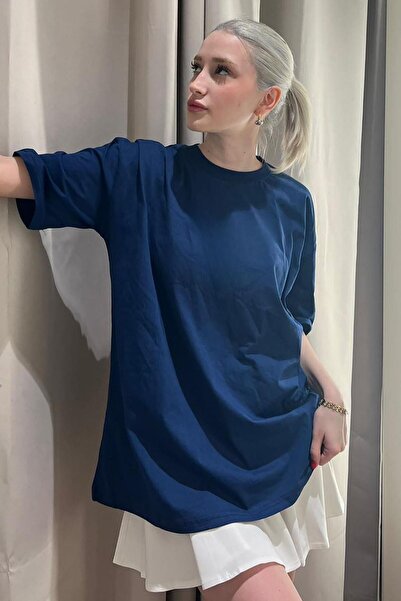 Tarzsokak Croială relaxată pentru femei, cu gât tip crewneck