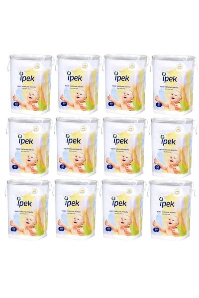 İpek Maxi Baby Cleaning Cotton 60 x 12 Pack