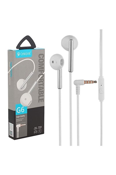 USIDE Celebrat G6 3.5mm Jack Kulak Içi Mikrofonlu Kablolu Kulaklık Gürültü En...