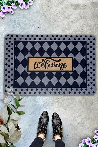 Chilai Home Slice Special Design Inside and Outside PVC Door Mat