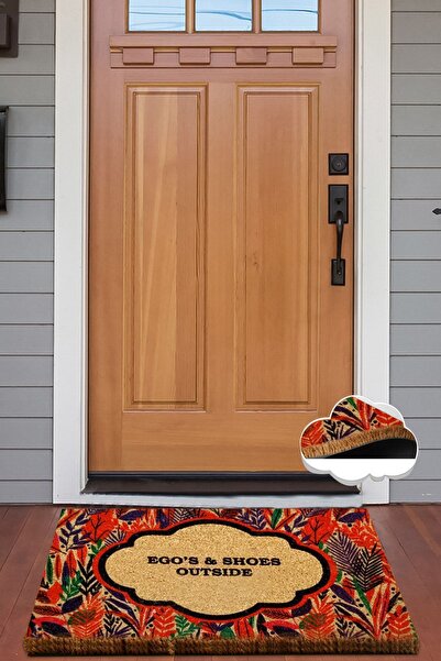 Chilai Home Coco Egos Shoes Doğal Koko Paspas,Kıl Kapı Önü Paspası