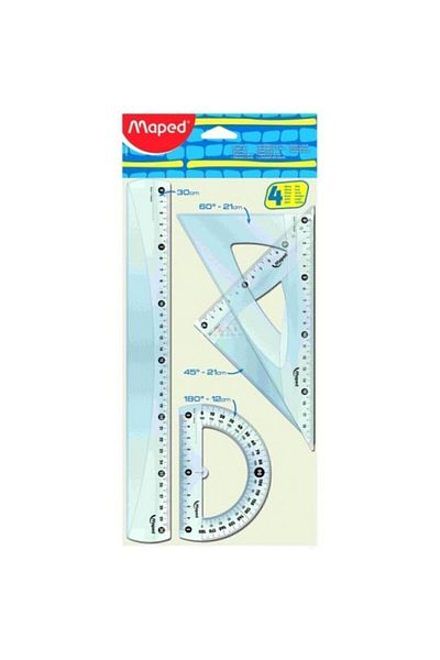 Maped Start Maxi Σετ Σχεδίου 4 Τεμάχια 30cm 3154142428301