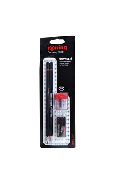 Rotring Exam Set (pencil + Eraser + Sharpener)