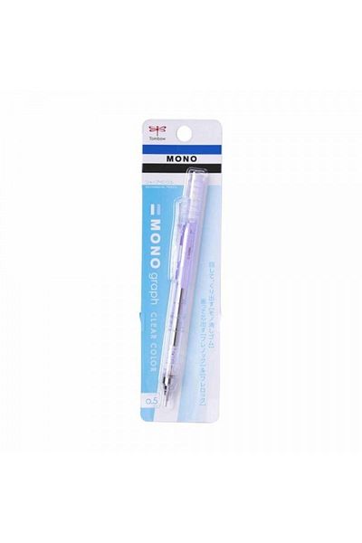 Tombow : Mono Graph Mechanical Pencil : 0.5 Mm : Transparent Purple