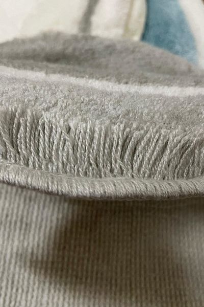 Chilai Home Σετ χαλιών μπάνιου 3 τεμαχίων Genom Grey Acrylic