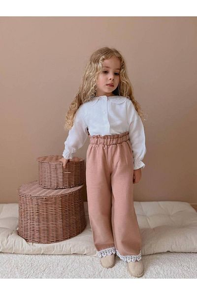anonim Muslin Fabric Girl's Set