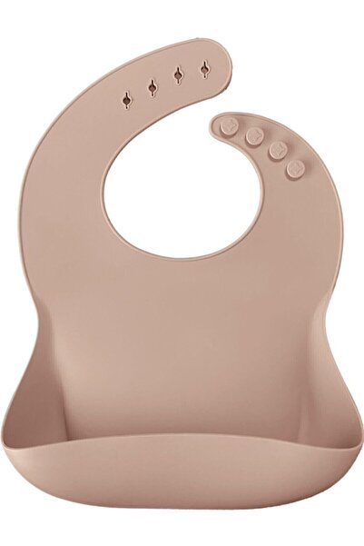 OiOi Basic Silikon Mama Önlüğü Bej