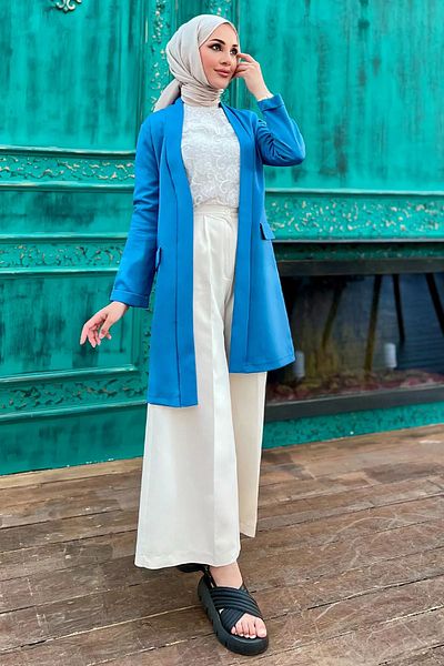 julude Μπουφάν Hijab Sleeved Indigo