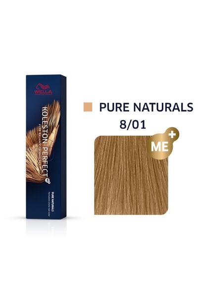 Wella Professionals Koleston Perfect Me+ Boya 60ml 8/01 Açık Doğal Küllü Kumral