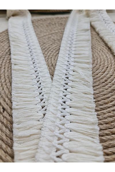 Esteks Dantel ve Tekstil Aksesuarları 5 Meters Cotton Fringe Strip
