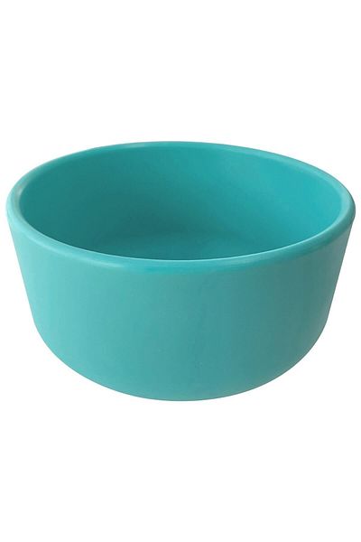 OiOi Basics Silicone Bowl Aqua Green