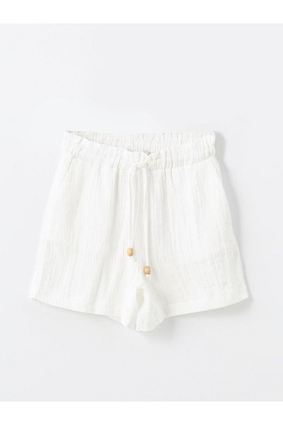 LC Waikiki Gerade Shorts für Damen – Elastischer Bund