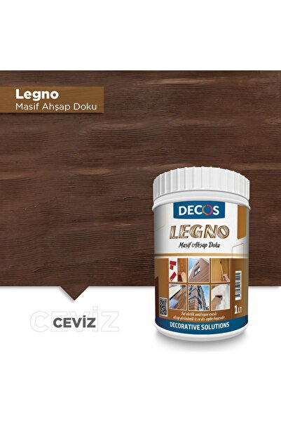 DECOS LEGNO - Masif Ahşap Doku Boyası