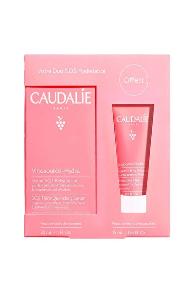Caudalie Vinosource Hydra Set - Serum 30 Ml + Nem Maskesi 15 Ml