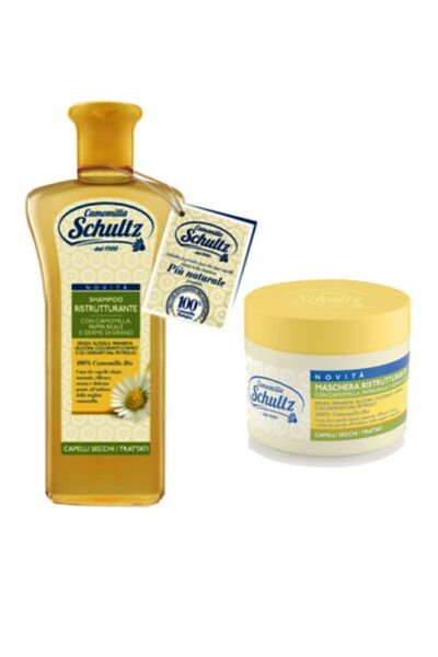 Schultz Onarıcı/yenileyici Şampuan 250 ml Sch-04 Saç Maskesi 300 ml Sch-06 8004395096848