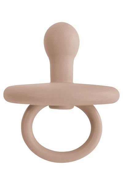 OiOi Silicone Pacifier 0+month - Bubble Beige