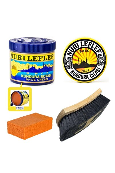 Nuri Leflef Special Ayakkabı Bakım Boyası Seti (4 Parça)