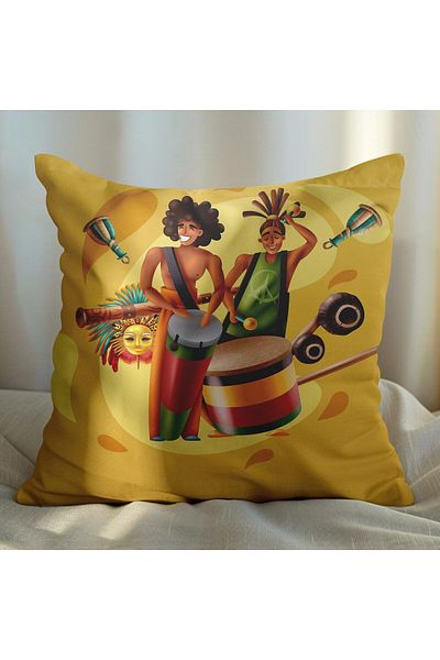 EJOYA 4-piece Kids Room Pillow and Throw Pillow Set - 45cm 113791