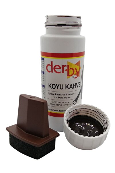 Derby Mont Direksiyon Koltuk Deri Boyası 100ml Ve Saplı Sünger 1 Adet