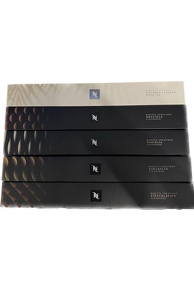 Nespresso Flavored Tastes Coffee Selection 50 Capsules