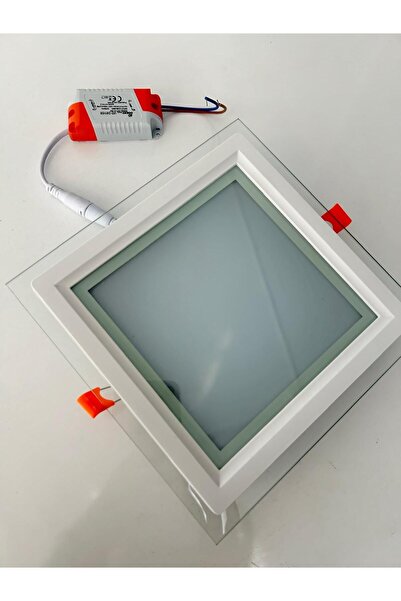 OOKAY 18 Watt Kare Cam Panel (SIVA ALTI) Beyaz
