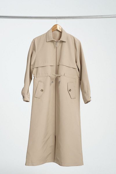 ensade Double Pocket Detailed Cord String Cap