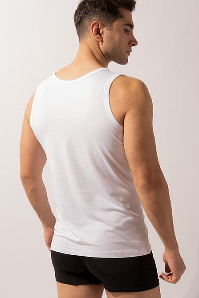 Katia&Bony Basic New Modal Strappy Ανδρικό εσώρουχο λευκό