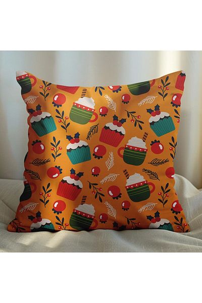 EJOYA New Year's Special Designed 4-Piece Pillow and Throw Pillow Cover 45cm 113730