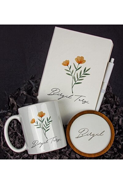EJOYA Kişiye Özel Defter Kalem Kupa Ve Bardak Altlığı 103892
