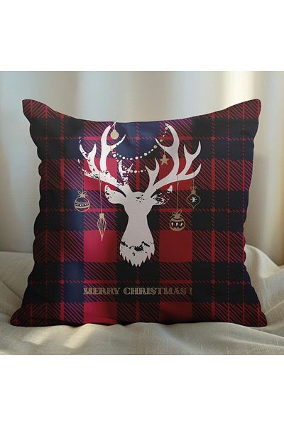 EJOYA New Year's Special Designed 2-Piece Pillow and Throw Pillow Cover 45cm 113617