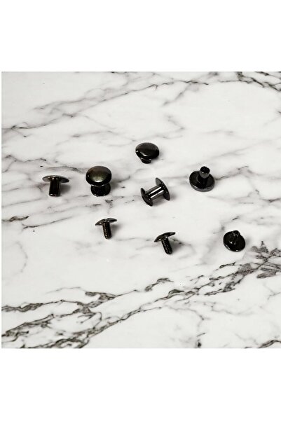 srtfootcare Kemer Vidası 5 Adet Siyah Nikel