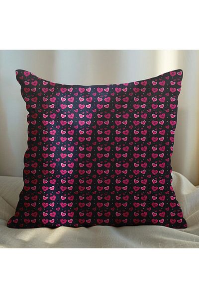 EJOYA Love Designed 4-Piece Pillow and Throw Pillow Case 45cm