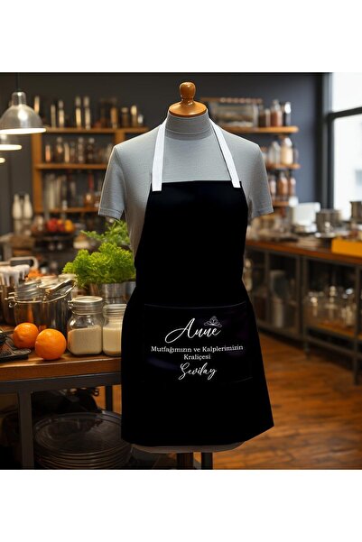 EJOYA Kişiye Özel Isimli Anneler Günü Temalı Mutfak Önlüğü 113129