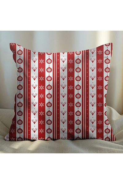 EJOYA New Year Special Deer Patterned 2-Piece Pillow Set - 45cm 113586