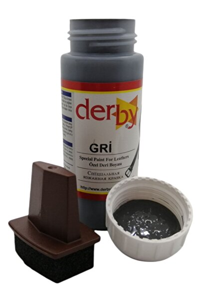 Derby Mont Direksiyon Koltuk Deri Boyası 100ml Ve Saplı Sünger 1 Adet