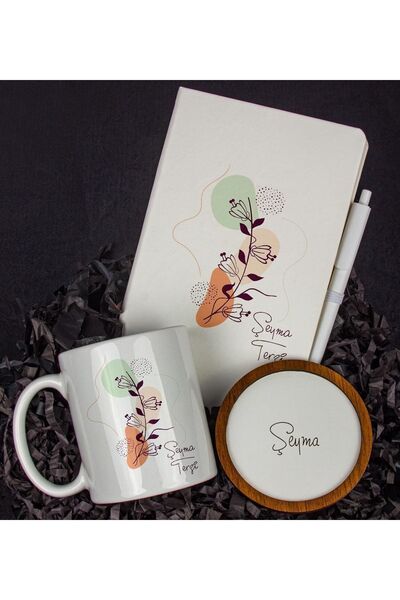 EJOYA Kişiye Özel Defter Kalem Kupa Ve Bardak Altlığı 103687